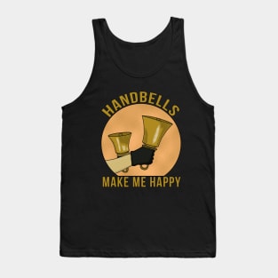 Handbells Make Me Happy Tank Top